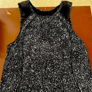 Lululemon Sculpt Tank Size 4 Splatter